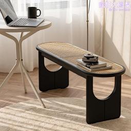 北歐實木長條凳客廳長板凳餐凳進門換鞋凳臥室床尾凳創意長椅簡約 歷史價格詳細信息