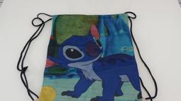 史迪奇 束口後背包簡易好收納可放A4資料夾防水尼龍布材質隨身包 歷史價格詳細信息