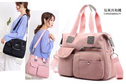 多口袋超輕量防潑水托特包 尼龍托特包 尼龍水餃包 通勤高顏值大容量手提包高檔單肩斜背包時尚女包包尼龍牛津布{-時尚箱包 歷史價格詳細信息