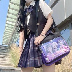少女痛包✨現貨????韓版學院風大容量後背包 透明窗後背 痛包 追星包 外出休閒包 燈芯絨痛包 燈心絨後背-西可小鋪❤️ 歷史價格詳細信息
