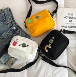 井川百貨【帆布袋】原創帆布包女單肩大學生拉鏈帆布袋卡通可愛百搭大容量手提袋ins  露天拍 歷史價格詳細信息