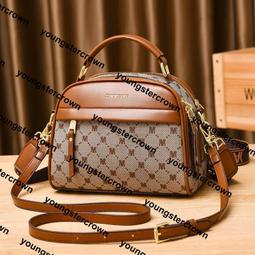 超低價~KP05016~今年流行小圓包包女新款潮夏季時尚鏈條包質感印花單肩斜挎包休閒包收納包單肩包斜背包 歷史價格詳細信息