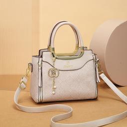 『購物趣』包包女款女士手提包中年女包韓版簡約編織單肩斜挎媽媽包休閒包外出包側背包斜背包收納包~SD00042 歷史價格詳細信息