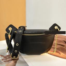 小眾時尚胸包2023新款休閒女包高級感真皮腰包女斜挎包小 歷史價格詳細信息