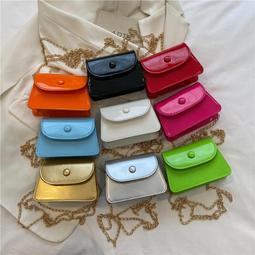 潮流撞色小方包2024春夏新款個性寬帶斜挎包女簡約時尚相機包 歷史價格詳細信息