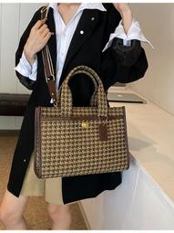 熱賣外貿帆布包釹大容量2024新款手提斜挎包包上班通勤休閑單肩托特包 歷史價格詳細信息