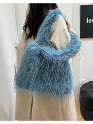 毛絨包包女2024新款秋冬斜挎暹羅貓小豆泥毛毛小背包可愛雙肩書包kby科貝 歷史價格詳細信息