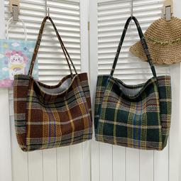 大容量托特包2024新款秋冬帆布包時尚百搭斜挎包三葉草手拎包爆款 歷史價格詳細信息