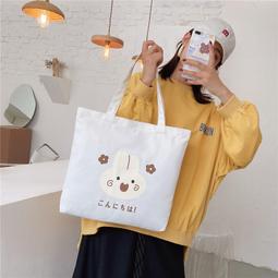 熱賣日系ins撞色學生手提袋補習袋 帆布斜挎包初中生大容量上課包包釹 歷史價格詳細信息