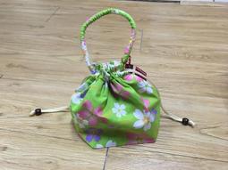 『優花梨和服專賣』巾著(小提袋)(KCKFE023)＊深藍白花＊浴衣搭檔＊日本 歷史價格詳細信息