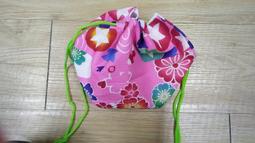 『優花梨和服專賣』巾著(小提袋)(KCKFE023)＊深藍白花＊浴衣搭檔＊日本 歷史價格詳細信息