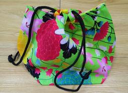 『優花梨和服專賣』巾著(小提袋)(KCKFE023)＊深藍白花＊浴衣搭檔＊日本 歷史價格詳細信息