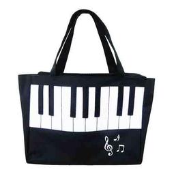 【愛樂城堡】音樂精品＝音符鍵盤手提後揹兩用袋/樂譜袋/手提袋/後揹袋～可揹．可提*袋口採拉鍊式設計，完整保護袋內物品 * 歷史價格詳細信息