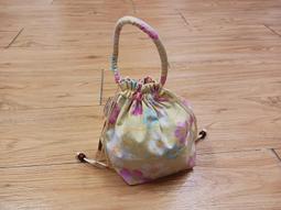 『優花梨和服專賣』巾著(小提袋)(KCKFE023)＊深藍白花＊浴衣搭檔＊日本 歷史價格詳細信息