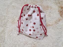 『優花梨和服專賣』巾著(小提袋)(KCKFE023)＊深藍白花＊浴衣搭檔＊日本 歷史價格詳細信息