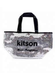 KITSON LA Sequin LARGE CANVAS TOTE 托特包 [ B級品大特價 ]B&C單一價 歷史價格詳細信息