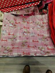 Harrods PVC手提袋  新圖案 英倫名品 哈洛德 皇冠字母 手提包 PVC 高品質時尚購物袋--麥包包 歷史價格詳細信息