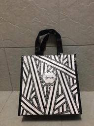 Harrods PVC手提袋  新圖案 英倫名品 哈洛德 皇冠字母 手提包 PVC 高品質時尚購物袋--麥包包 歷史價格詳細信息