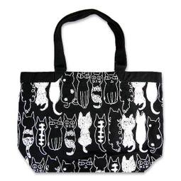 【Noafamily日本諾亞家族】紳士領結貓小提袋（米白色） 歷史價格詳細信息