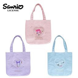 三麗鷗 帆布 肩背提袋 肩背包 托特包 手提袋 凱蒂貓 大耳狗 酷洛米 154335 154359 154366 歷史價格詳細信息