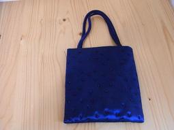 【小蕙二館】藍色亞麻手提袋附手機袋 / 購物袋 歷史價格詳細信息