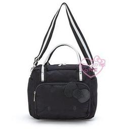 ♥小花花日本精品♥Hello Kitty 多夾層 耐髒防潑水 可折收納式側肩包 斜背包 外出包 附收納包42228806 歷史價格詳細信息