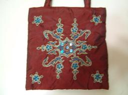 *Elle's*日本Ado Mizumori水森亞土超可愛女孩兒插畫紅色托特包*小物包*手提包*環保袋*便當袋+中午使用 歷史價格詳細信息