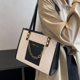 高級感大包包女士大容量2024新款時尚單肩上課托特包百搭手提包潮 價格比較,價格查詢,歷史價格詳細信息