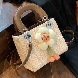 夏季新款森系荷葉邊單肩帆布包韓版文藝學生上課包溫柔少女帆布袋 歷史價格詳細信息