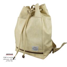 AMINAH-束口皮革後背-淺紫色 歷史價格詳細信息