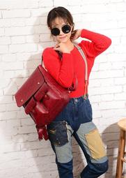 雙肩包女潮流復古英倫學院風大學生書包簡約百搭校園揹包 歷史價格詳細信息