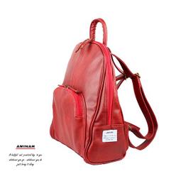 AMINAH-紅色正規後背包(設置15"筆電夾層) 歷史價格詳細信息