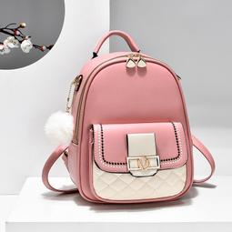 書包背包女雙肩包韓版網紅2024新款百搭高中學生純色校園帆布包 歷史價格詳細信息