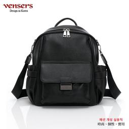 【vensers】小牛皮潮流個性包~兩用包 雙肩背包 日常外出包 上班通勤 (NL1080102咖啡) 歷史價格詳細信息