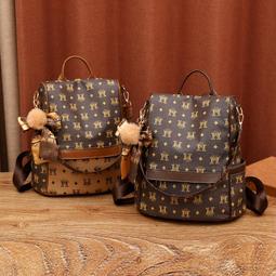 【八號館】新款雙肩包女夏超火時尚百搭包包小書包輕便休閒旅行背包外出包收納包休閒包旅行包．SF17272 歷史價格詳細信息