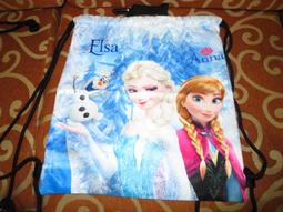 冰雪奇緣 束口後背包簡易好收納可放A4資料夾防水尼龍布材質隨身包 歷史價格詳細信息