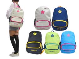 Lalar-Fish 後背包中大容量可A4資料夾防水尼龍布水瓶外袋 歷史價格詳細信息