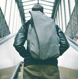 《澤米》街頭潮流男包雙肩包男背包 女包韓版帆布包學生書包電腦包不規則旅行包後背包防盜包 USB孔可充電 價格比較,價格查詢,歷史價格詳細信息