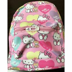 Hello Kitty手提後背包，聚酯纖維，尺寸約28*41.5*14cm，承重5公斤 歷史價格詳細信息