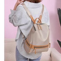 發貨後背包 雙肩包 書包 雙肩包女2020新款韓版牛津布背包女士防盜兩用大容量女包包潮 歷史價格詳細信息