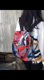 *Bonnie* 多功能後背包 防潑水尼龍面料 可提 可斜背三用小包 歷史價格詳細信息