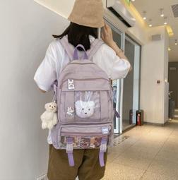 韓國 熊大吊飾 大容量托特包 肩背包 單肩包 購物袋 購物包 書包 通勤包 姊妹 閨蜜包 歷史價格詳細信息