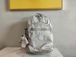 Kipling BP3872 藍白菱形印花 中小型 輕量 雙肩後背包 13吋電腦包 預購 歷史價格詳細信息