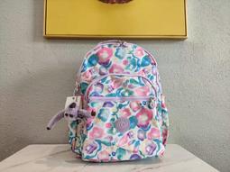 KIPLING 猴子包 K15210 金屬紫藍 拉鍊夾層 輕量 雙肩後背包 防潑水 中型 預購 歷史價格詳細信息