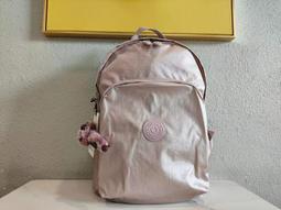 Kipling 玫瑰金 BP3872 猴子包 拉鍊夾層輕量雙肩後背包 防水 中款-雙喜生活館 歷史價格詳細信息