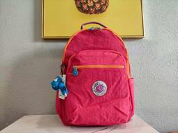 Kipling 猴子包 K21305 桃紅拼色 拉鍊款 輕量 雙肩後背包 兩旁可收納 預購 價格比較,價格查詢,歷史價格詳細信息