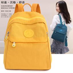 『購物趣』大學生上課小書包新款中老年媽媽背包簡約純色女士雙肩包休閒包外出包收納包旅行包~TB16127 歷史價格詳細信息