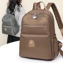 『購物趣』通勤休閒女士雙肩包大容量簡約尼龍背包新款中老年小書包外出包收納包休閒包旅行包~TB17411 歷史價格詳細信息