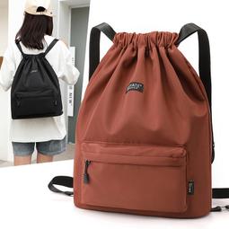 水桶抽繩揹包帆布男牛仔大容量行李戶外旅行登山書包束口袋雙肩包 歷史價格詳細信息