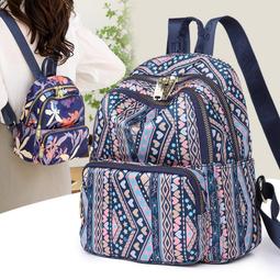 ６９９免運丶印花休閒女士雙肩包韓版大容量時尚零錢手機背包牛津布小方包外出包收納包休閒包旅行包丶TB12302 歷史價格詳細信息